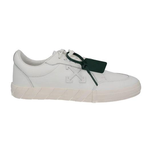 OFF-WHITE Trainer Vulcanized Low Profile White Leather IT46 UK12 NEW RRP390