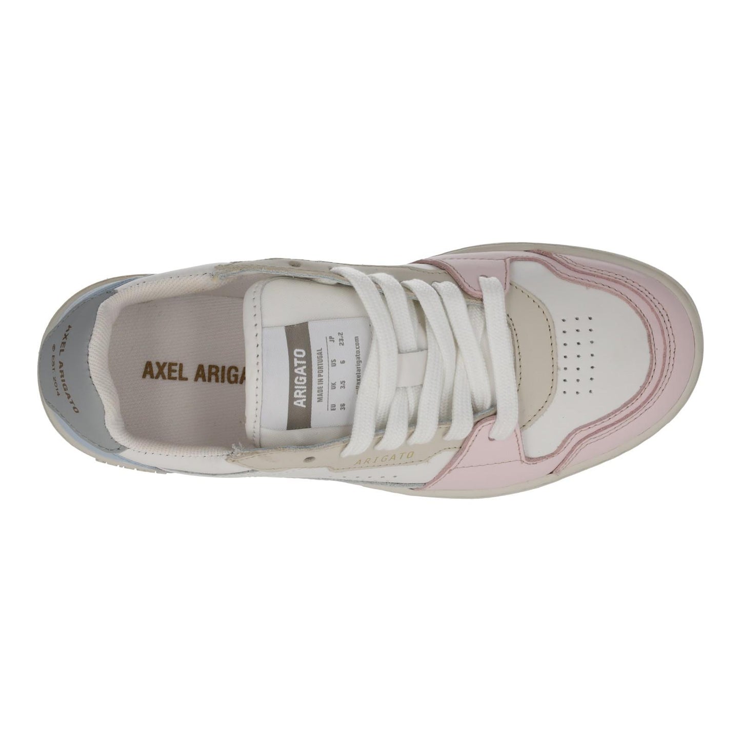 AXEL ARIGATO Ladies Multicoloured Dice Lo Lace-Up Trainers EU36 UK3.5 RRP215 NEW