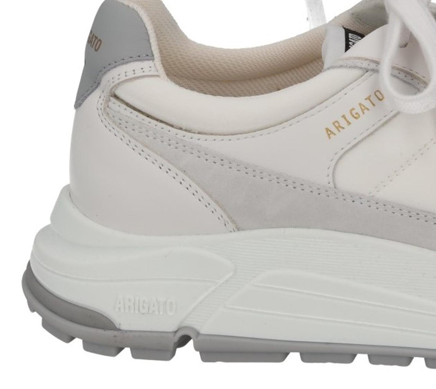 AXEL ARIGATO Ladies White Leather Lace-Up Rush Trainers EU39 UK6 RRP210 NEW