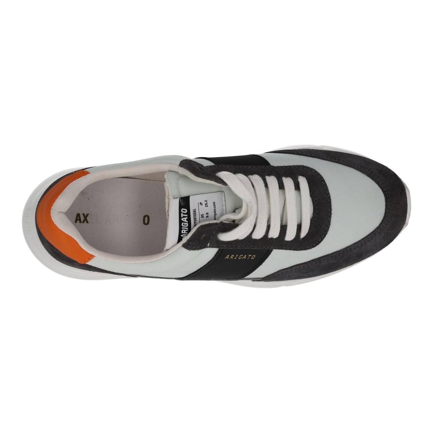 AXEL ARIGATO Men's Grey & Black Genesis Vintage Runner Trainers UK5 RRP215 NEW