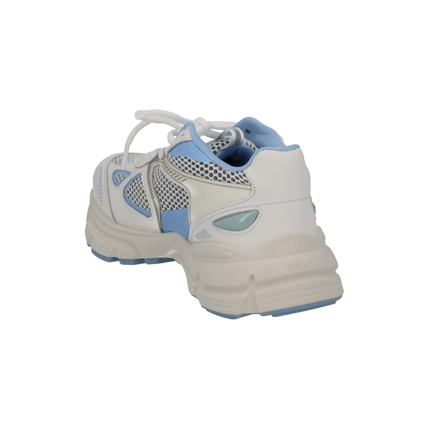 AXEL ARIGATO Ladies White & Blue Marathon Runner Trainers EU38 UK5 RRP270 NEW