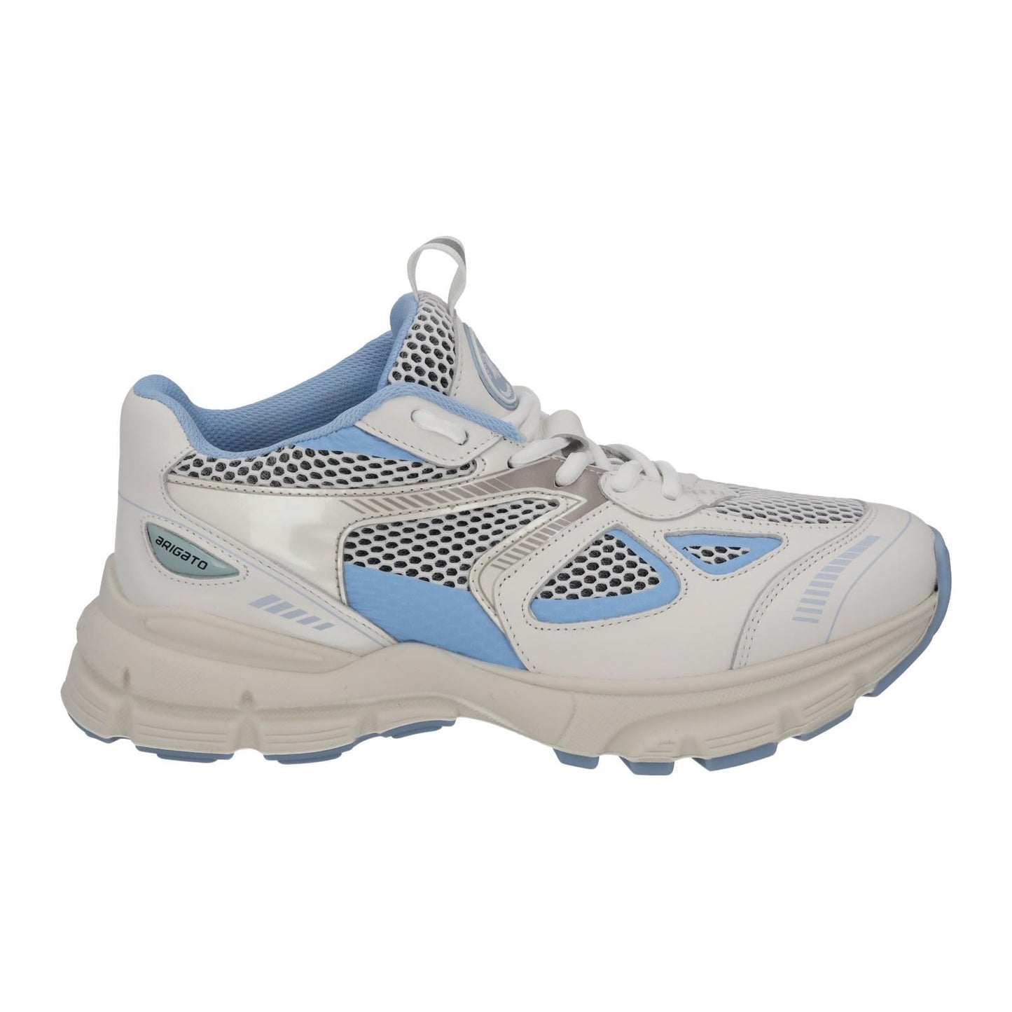 AXEL ARIGATO Ladies White & Blue Marathon Runner Trainers EU39 UK6 RRP270 NEW