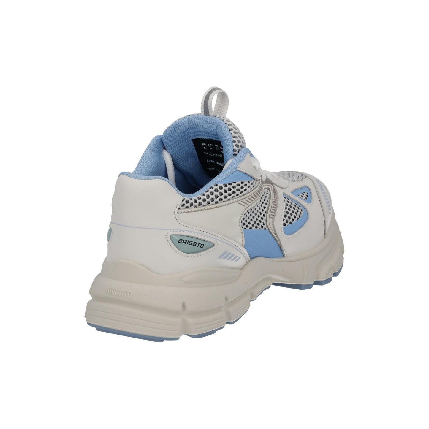 AXEL ARIGATO Ladies White & Blue Marathon Runner Trainers EU39 UK6 RRP270 NEW