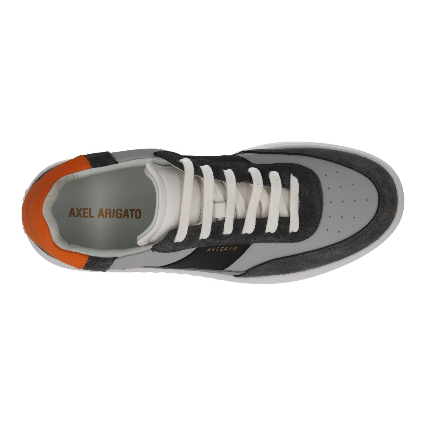 AXEL ARIGATO Orbit Sneaker Low Top Lace Up Grey Leather Suede UK6 NEW RRP230