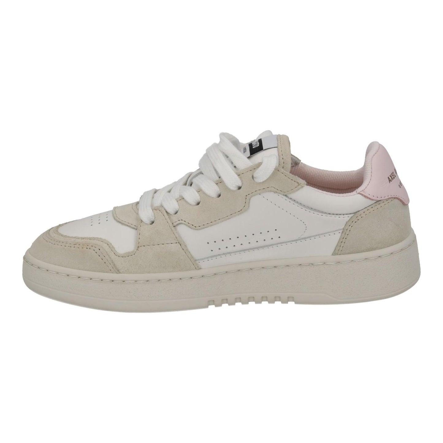 AXEL ARIGATO Trainers Dice Lo Sneaker White Pink Leather Suede UK3.5 NEW RRP220