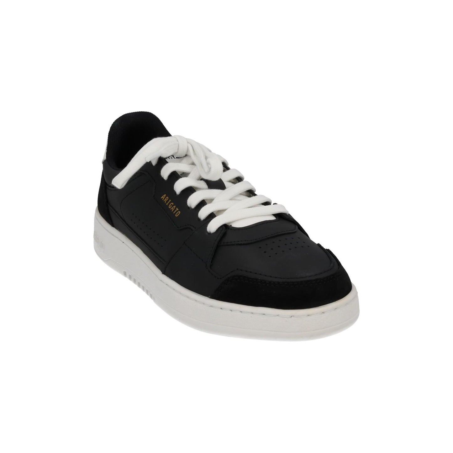 AXEL ARIGATO Trainers Dice Lo Sneaker Black White Leather Suede UK6.5 NEW RRP215