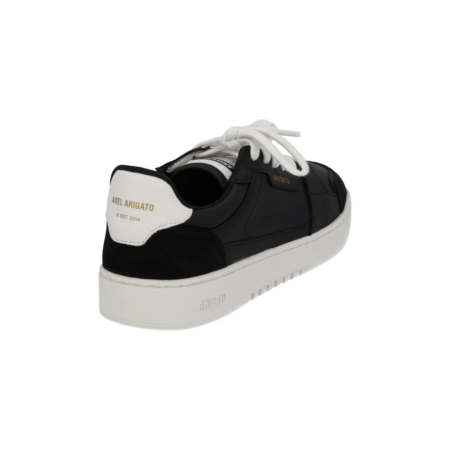 AXEL ARIGATO Trainers Dice Lo Sneaker Black White Leather Suede UK6.5 NEW RRP215