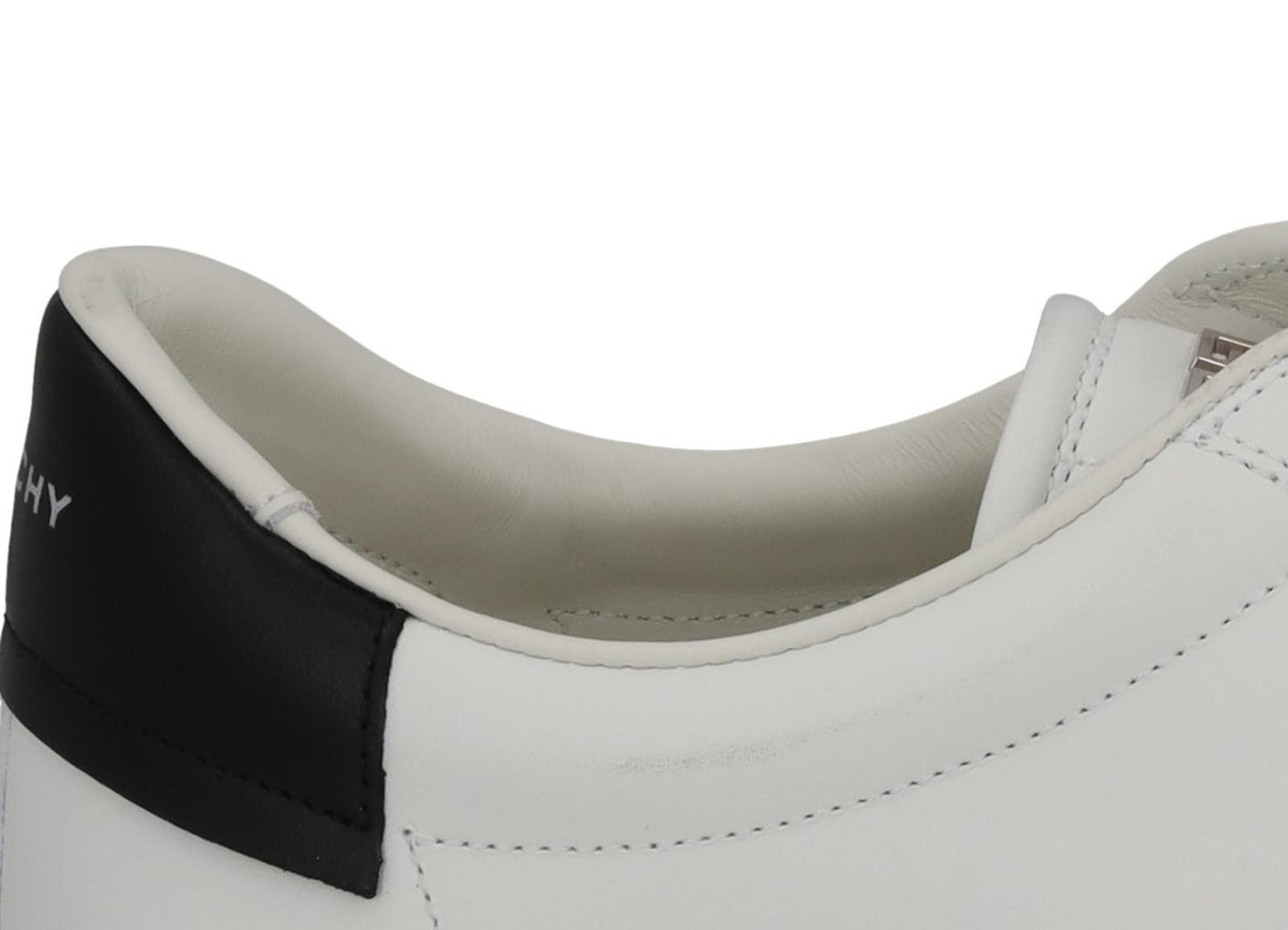 GIVENCHY City Sport Sneaker Low Top Lace White Black UK8 EU42 NEW RRP485