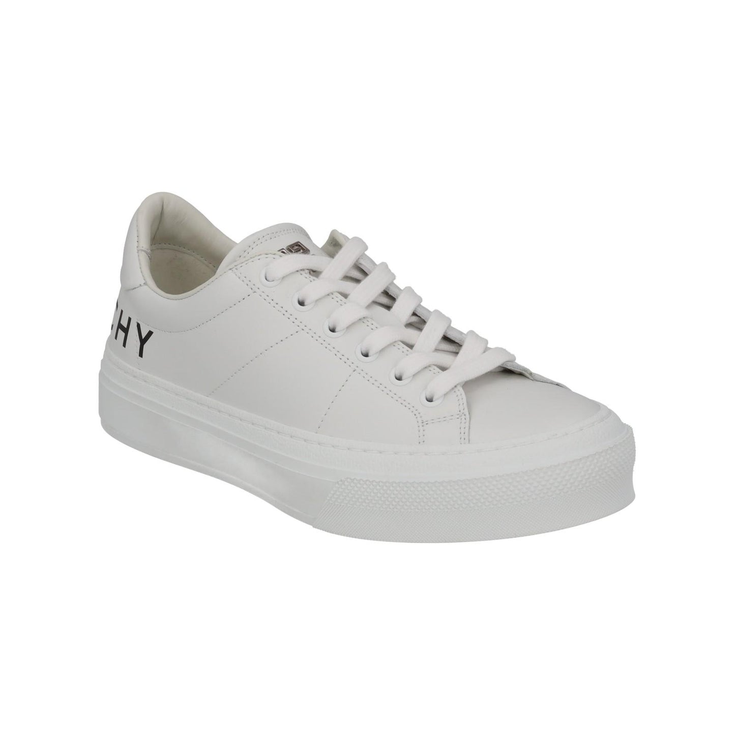 GIVENCHY Trainers City Sport Logo White Black Leather IT38 UK5 NEW RRP510