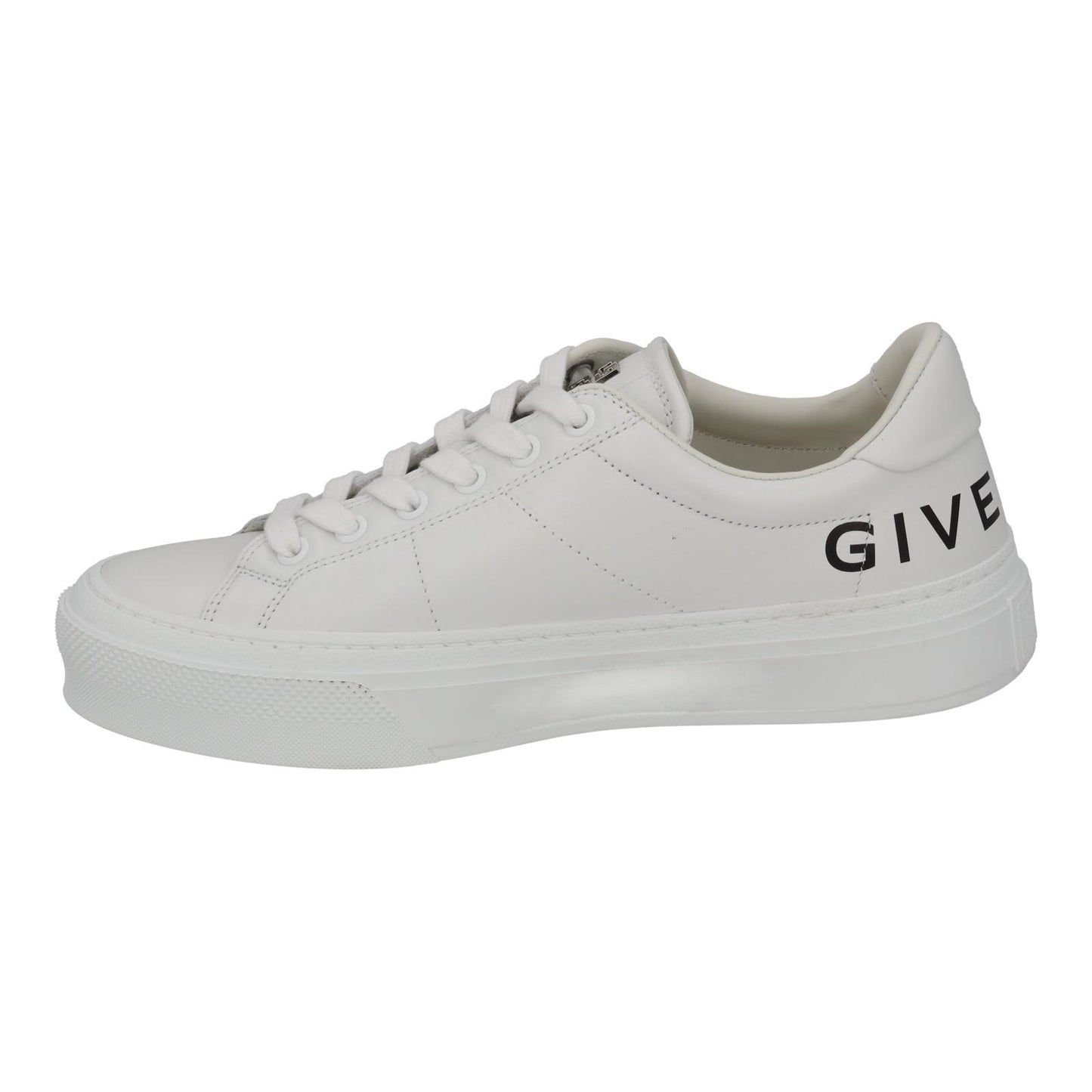 GIVENCHY Trainers City Sport Logo White Black Leather IT38 UK5 NEW RRP510