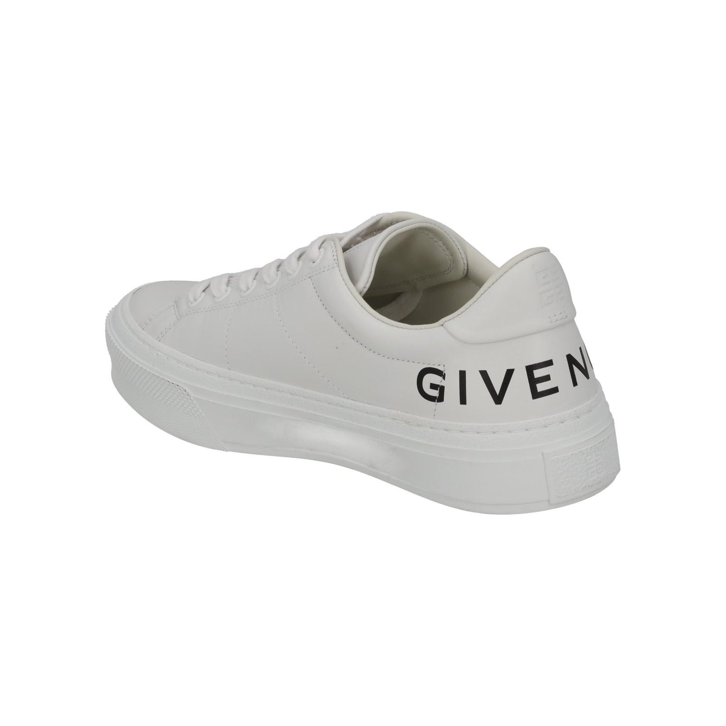 GIVENCHY Trainers City Sport Logo White Black Leather IT38 UK5 NEW RRP510