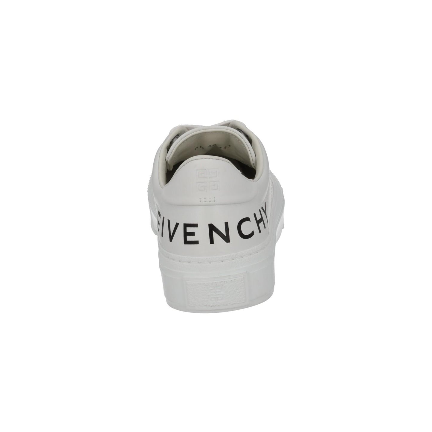 GIVENCHY Trainers City Sport Logo White Black Leather IT38 UK5 NEW RRP510