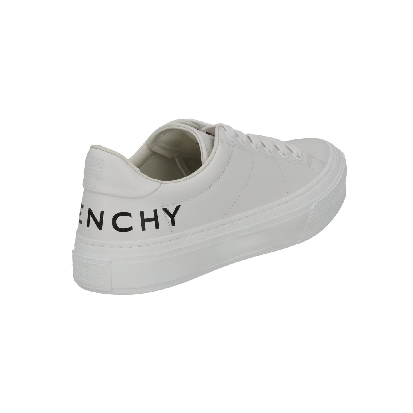 GIVENCHY Trainers City Sport Logo White Black Leather IT38 UK5 NEW RRP510