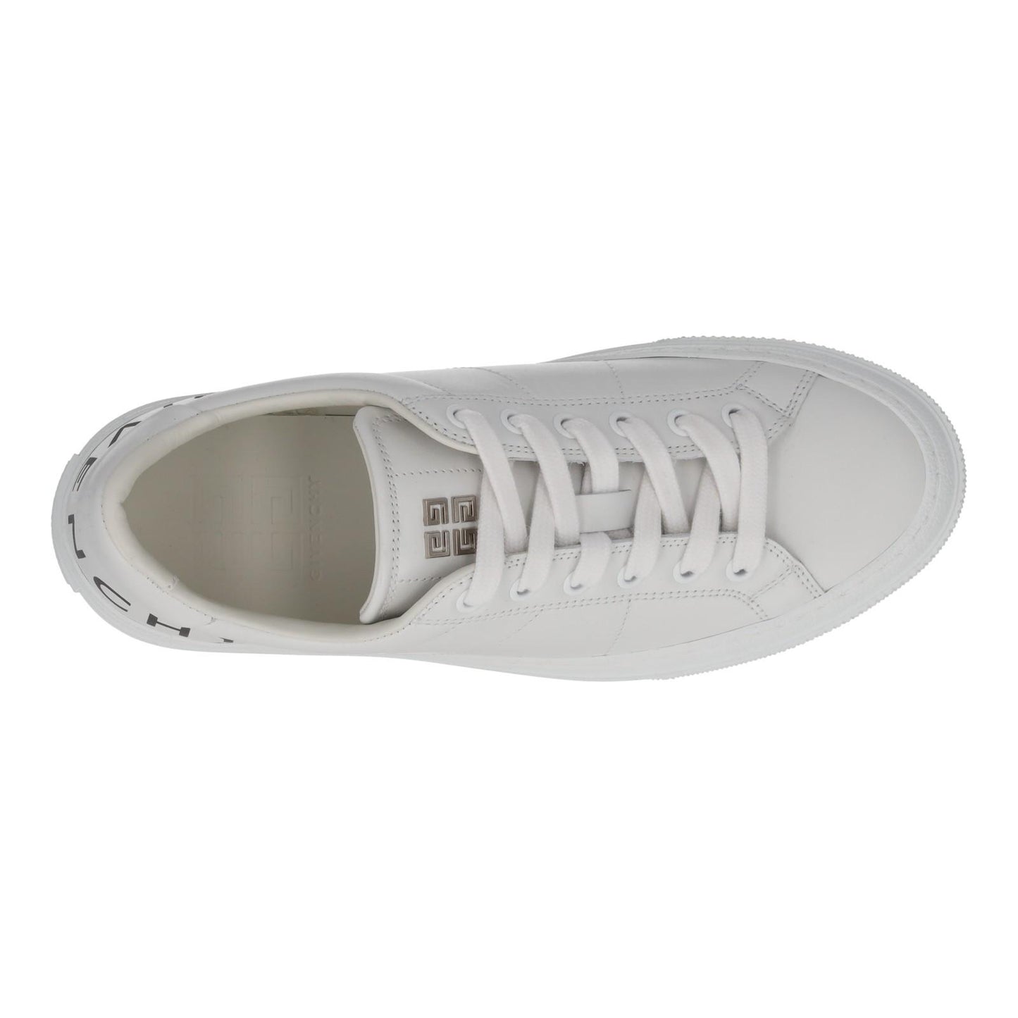 GIVENCHY Trainers City Sport Logo White Black Leather IT38 UK5 NEW RRP510