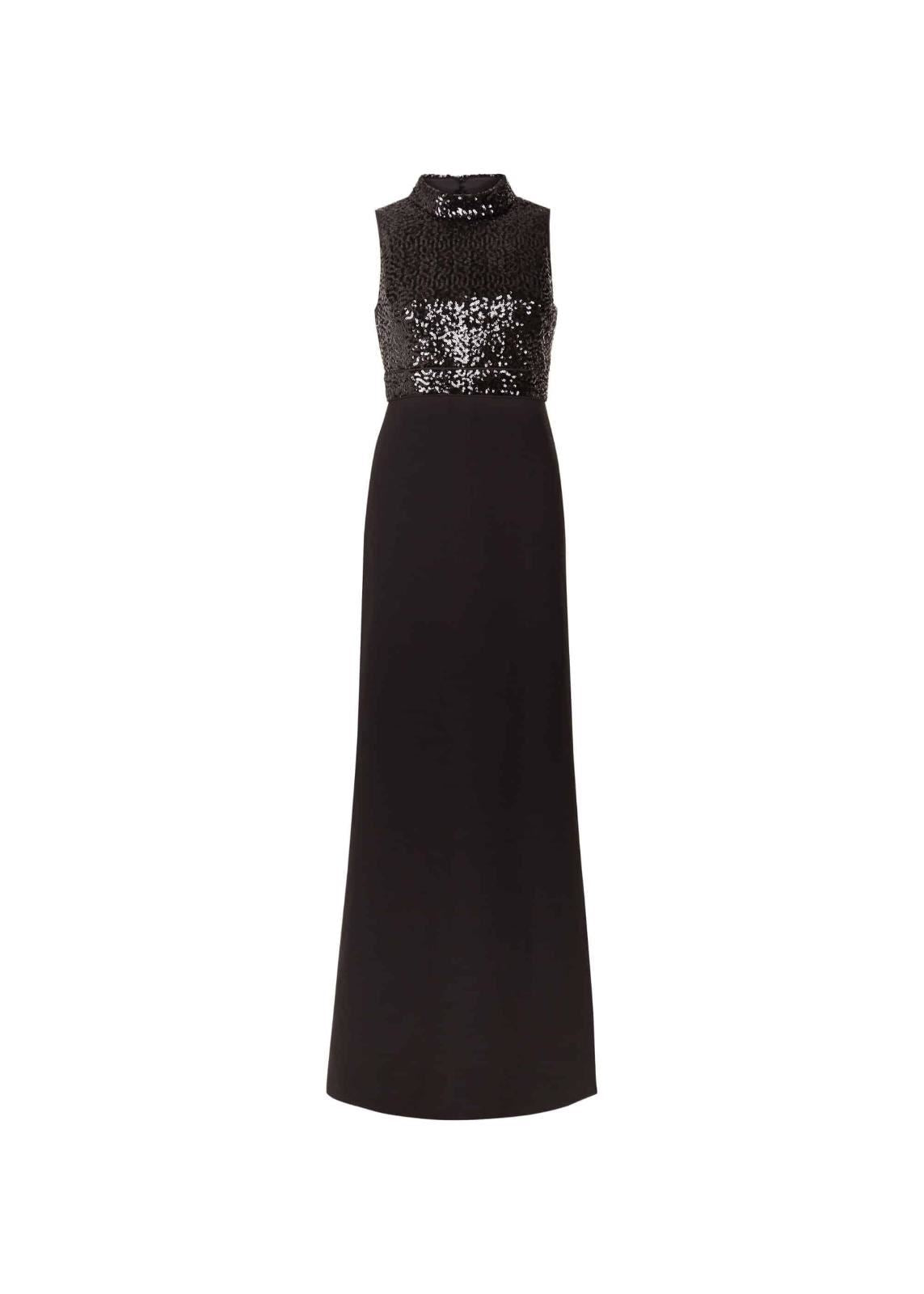 Hobbs Paloma Maxi Ball Gown Dress Black Size UK8 RRP249