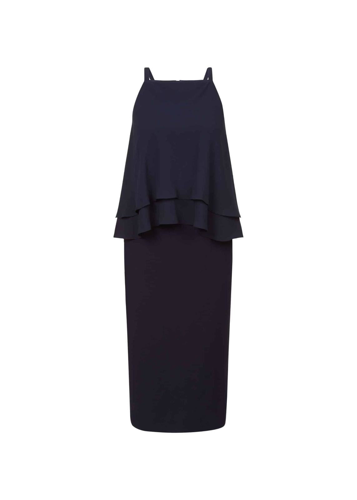 Hobbs Coralie Dress Navy Size UK12 RRP149