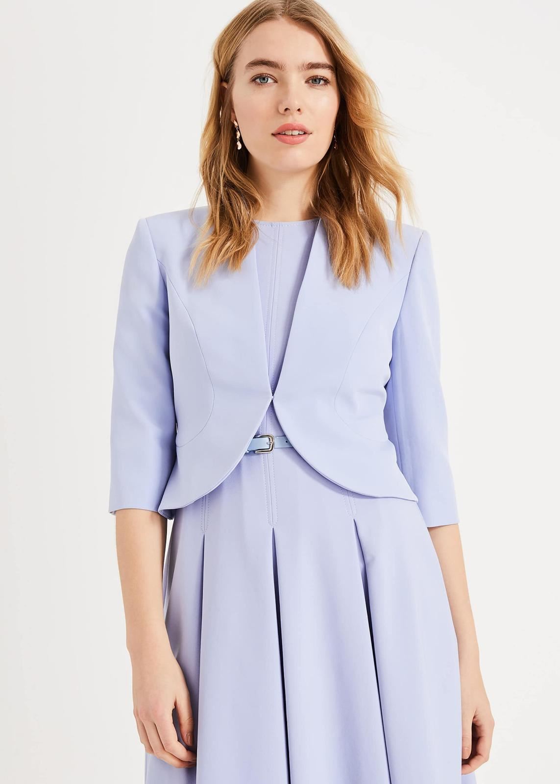 Phase Eight Tammy Jacket Dusty Blue Size UK10 RRP130