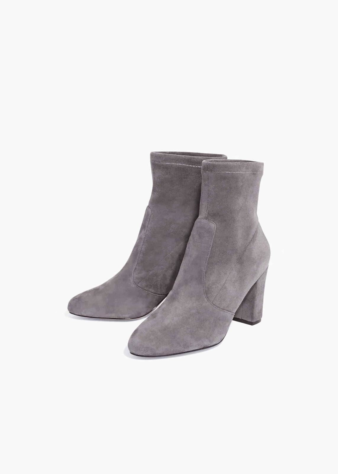 Phase Eight Slip-On Shoes Tallulah Sock High Heel Boots Taupe EU39 UK6 RRP140