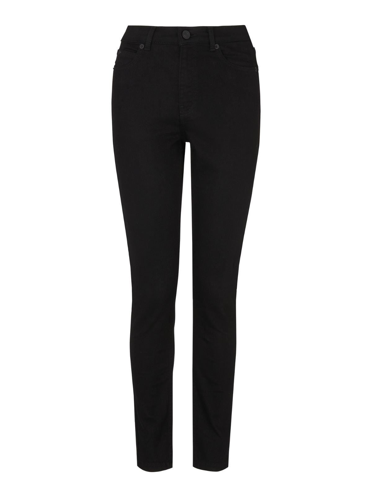 WHISTLES Ladies New Fit Black Mid Rise 5 Pocket Skinny Jeans W26 RRP85 BNWT