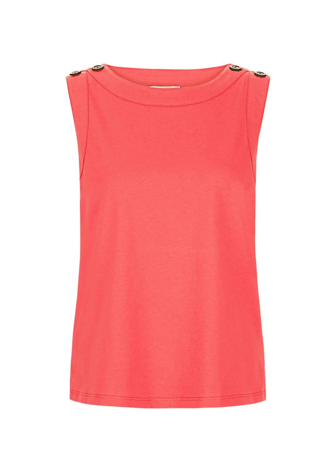Hobbs Maddy Vest Flamingo Pink L RRP39
