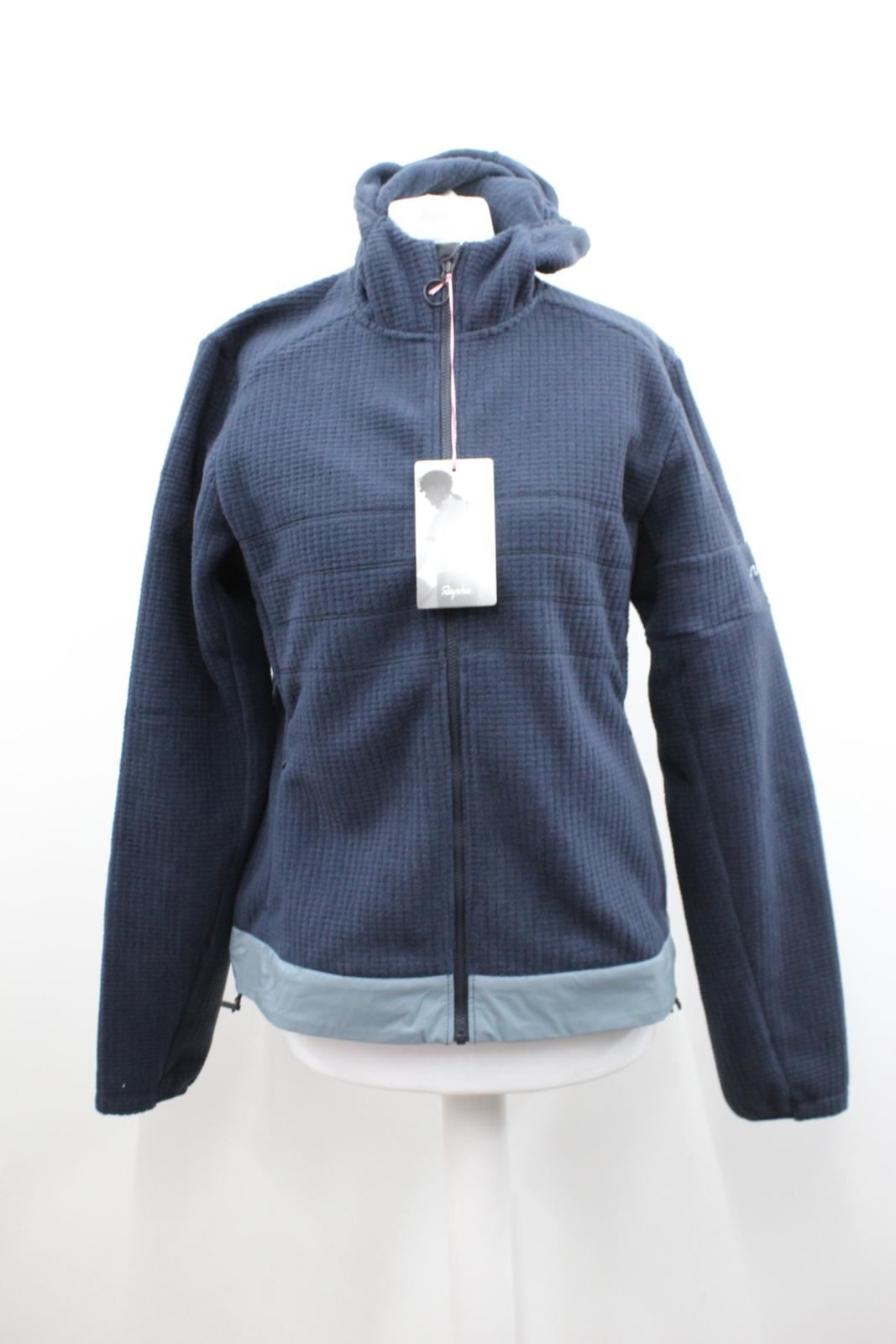 RAPHA Ladies Navy Blue Long Sleeve Explore Technical Cycling Hoodie S BNWT