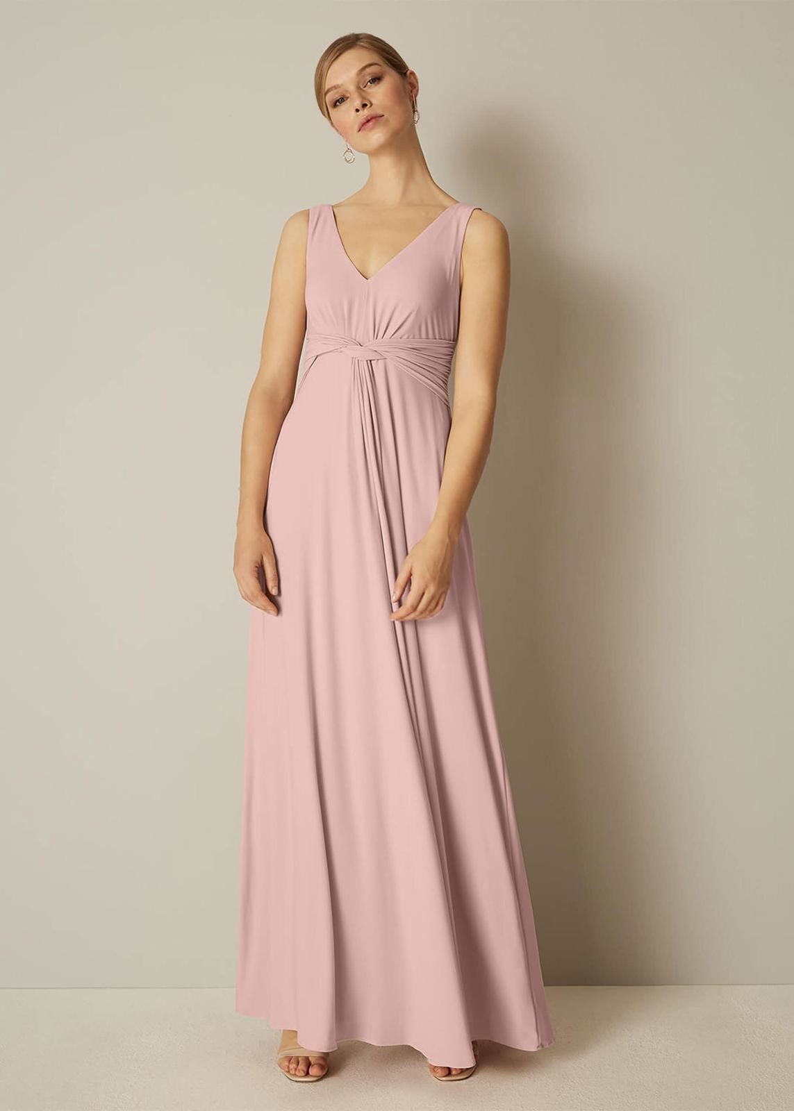 Phase Eight Caitlyn Maxi Bridesmaid Maxi Dress Petal Size UK14 RRP120