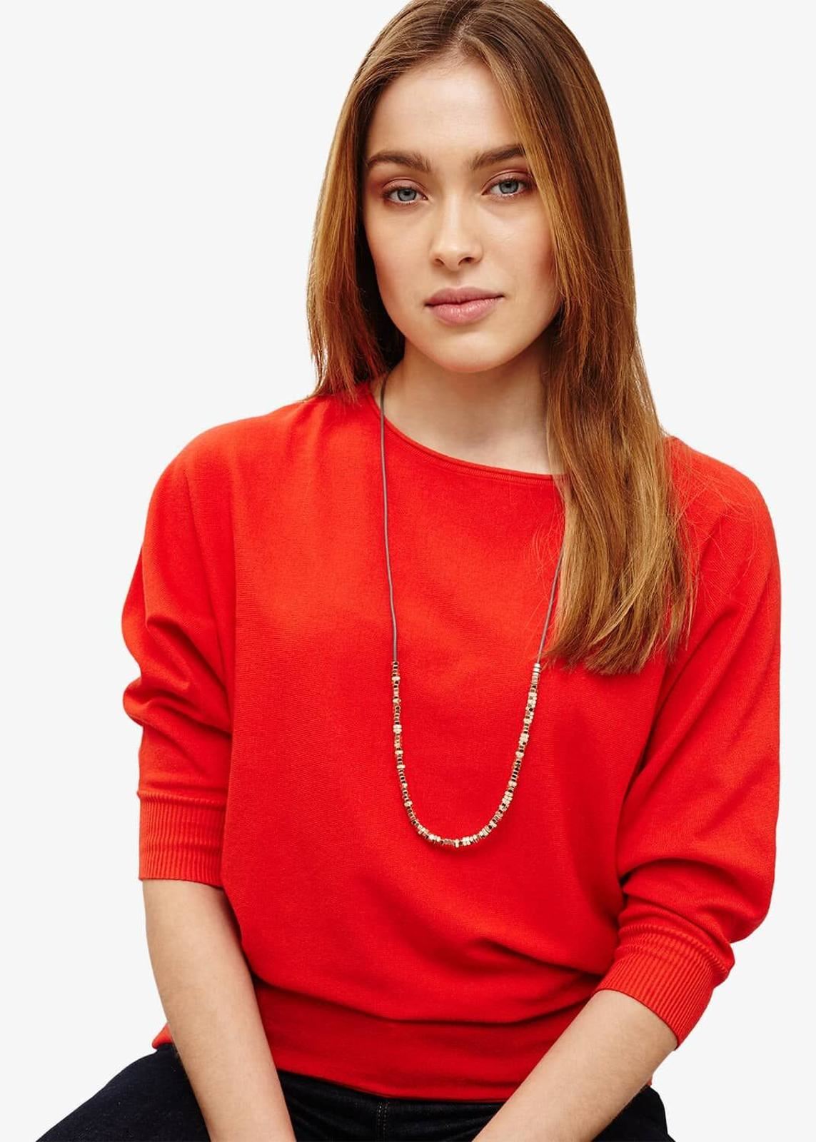 Phase Eight Danni Cord Seedbead Necklace Rose Gold RRP29