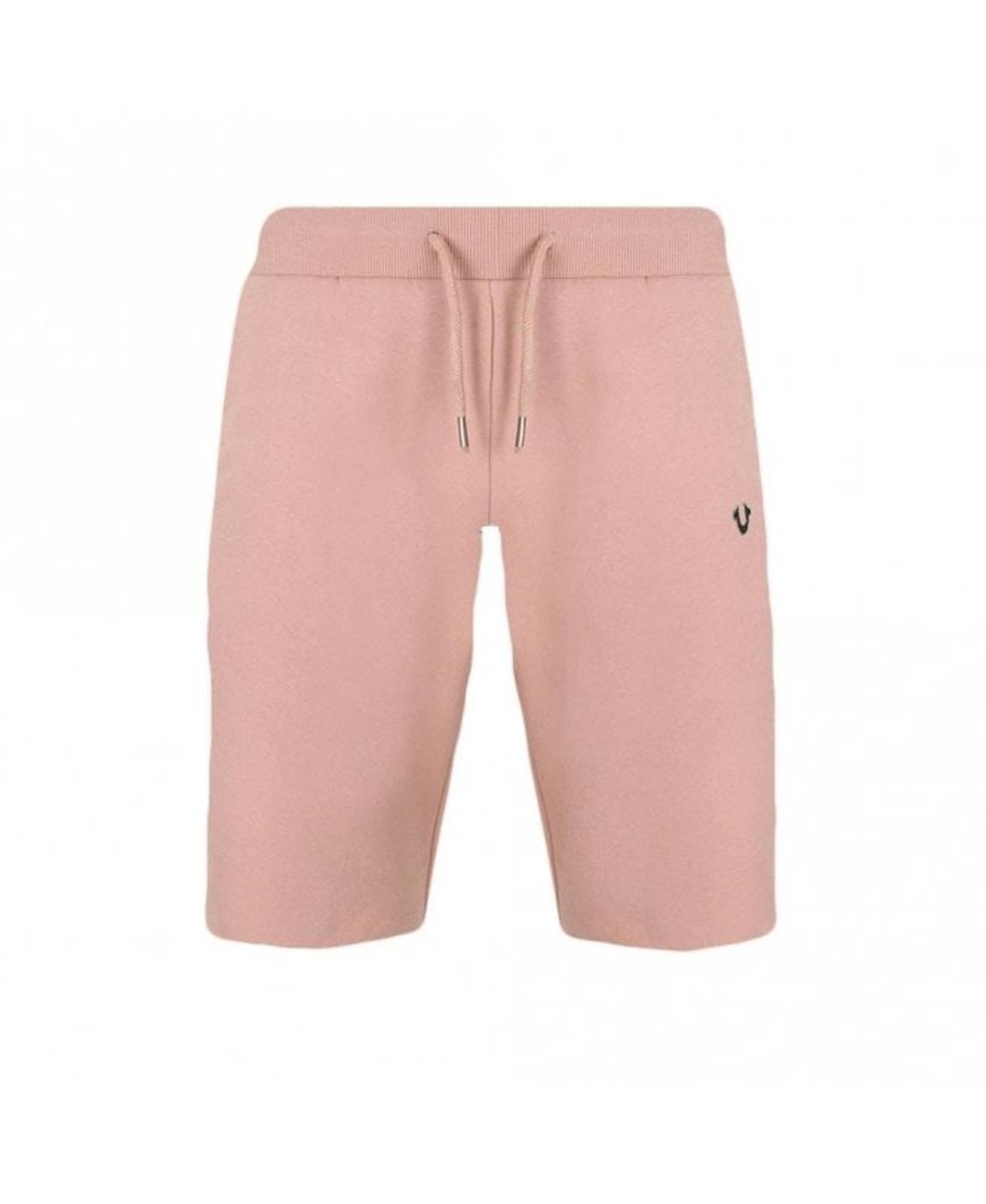 TRUE RELIGION Men's Old Pink Cotton Stretch Active Sweat Shorts XS RRP 109 BNWT