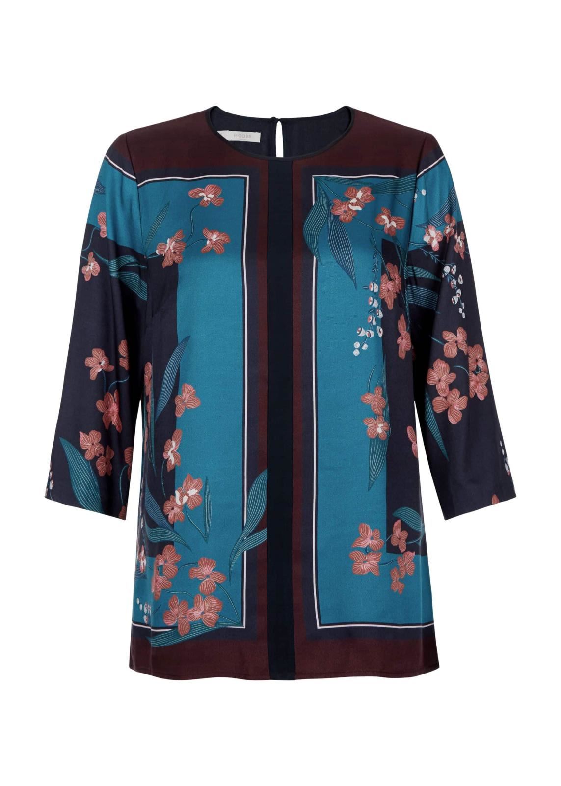 Hobbs Flora Blouse Multi Size UK8 RRP89