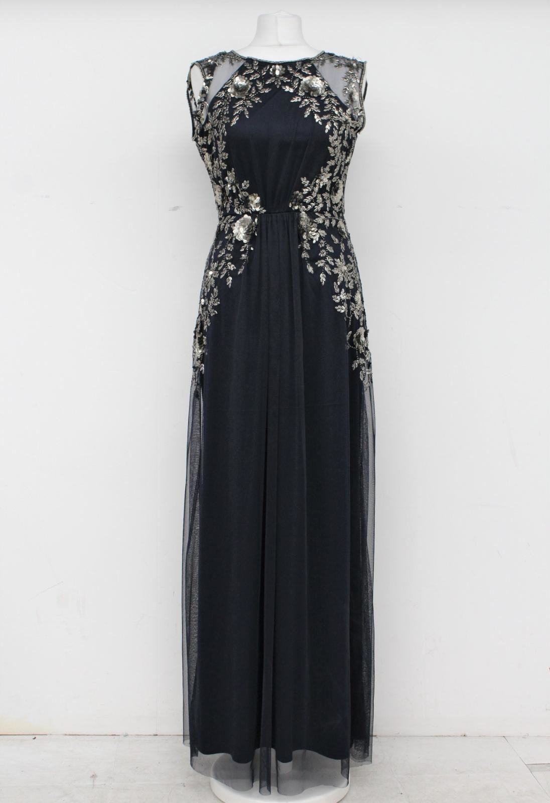 PHASE EIGHT Ladies Navy Blue Silver Embellished Viviana Dress UK8 RRP3 –  Fashion Outlet by Stuff U Sell