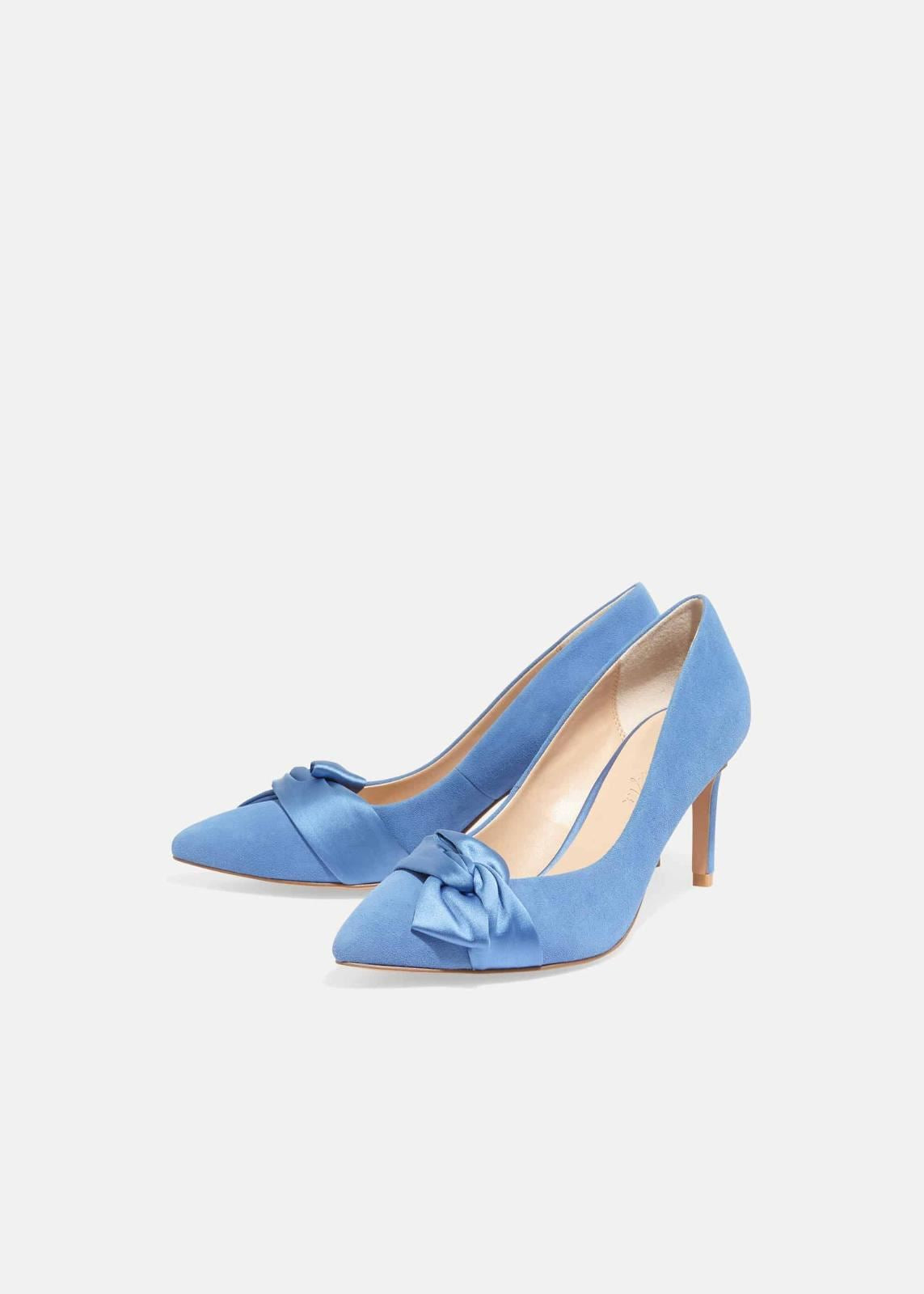 Phase Eight Shoes Gemma Twist Front Court Shoes Cornflower EU37 UK4 RRP99