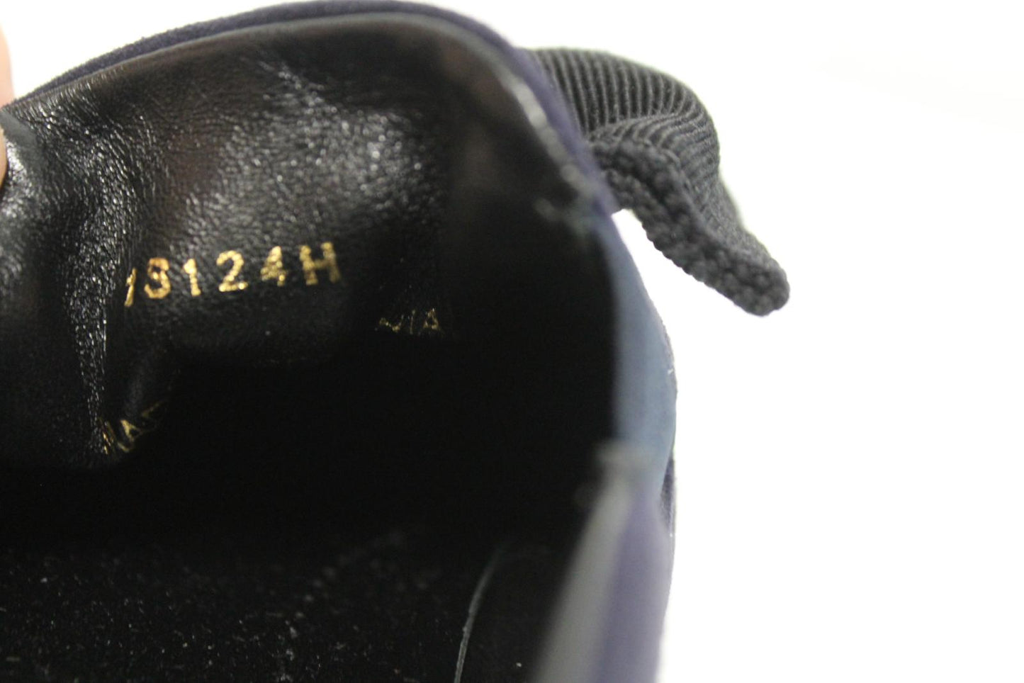 PRADA Ladies Blue Suede Leather Bow Detail Plimsoll Shoes IT38 UK5 NEW