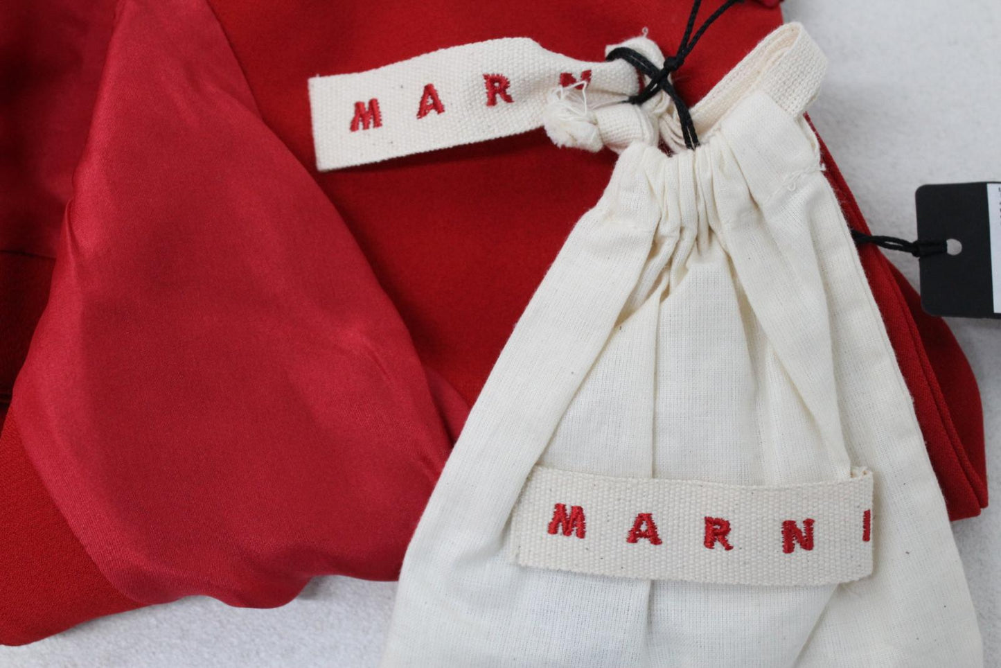 MARNI Ladies Red Sleeveless Button Through Dress Size IT42 UK10 NEW RRP1345