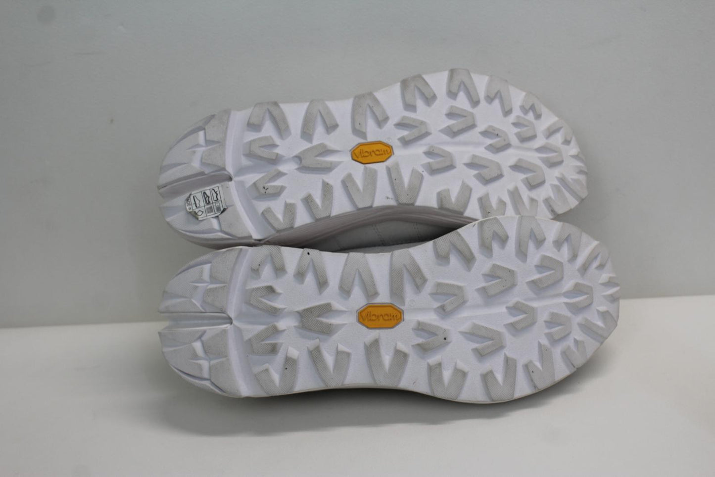 GANNI Ladies Iris Grey White Suede Panelled Hiking Trainers EU40 UK7 NEW