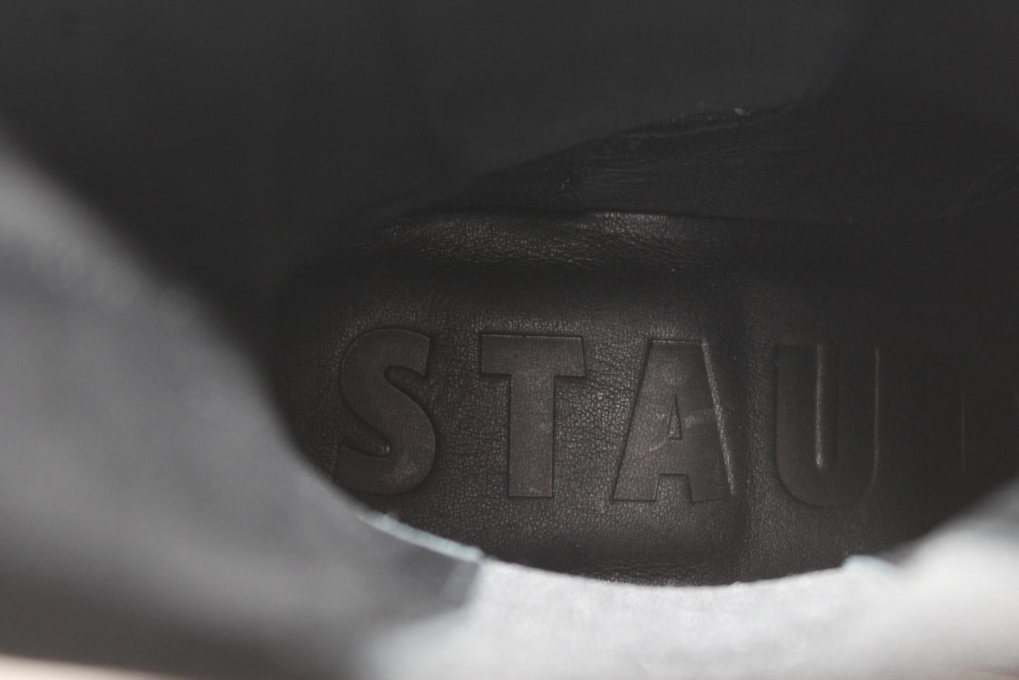 STAUD Ladies Palamino Black Leather Chelsea Boots Shoes EU36 UK3 NEW RRP375