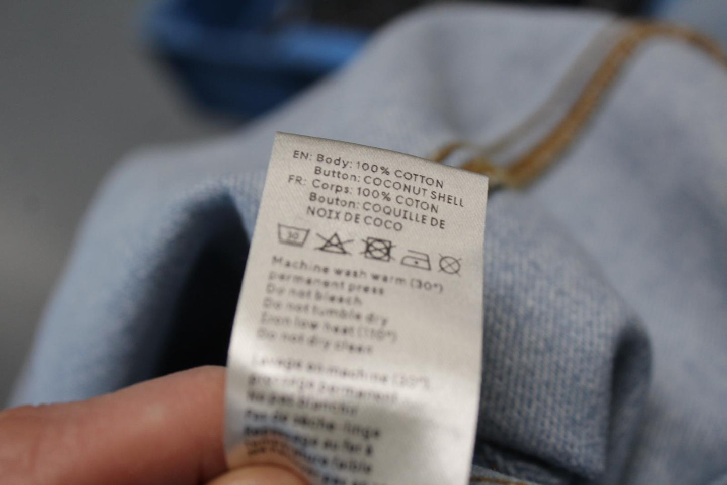 NANUSHKA Ladies 80'S Wash Blue Cotton Denim Belted Shirt Dress Size XS NEW