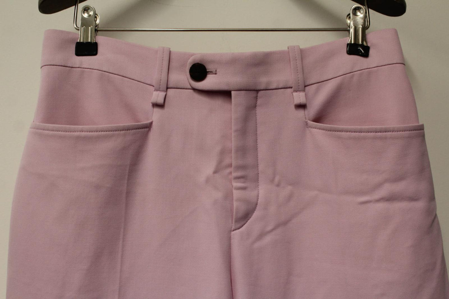 CHLOE Ladies Sweet Lilac Pink Cotton Wide Leg Trousers FR36 UK8 NEW