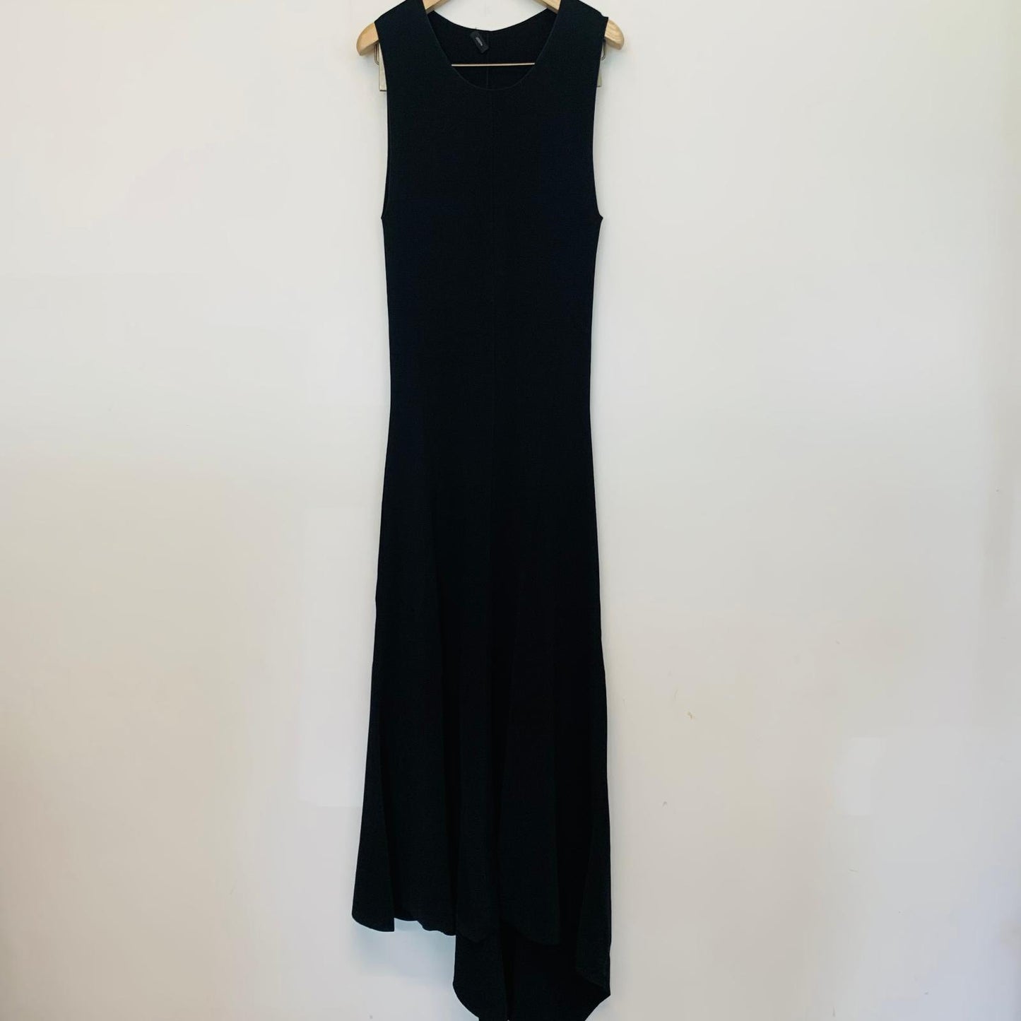 JOSEPH Black Ladies A-Line Round Neck Sleeveless Dress Size UKS NEW RRP320