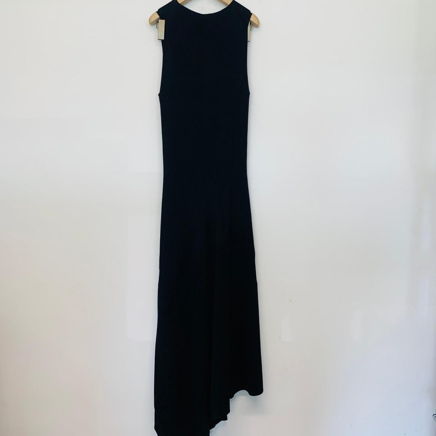 JOSEPH Black Ladies A-Line Round Neck Sleeveless Dress Size UKS NEW RRP320