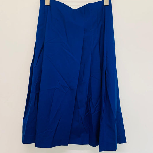 JOSEPH Royal Blue Ladies Midi Basic Skirt Size UK 8 NEW RRP220