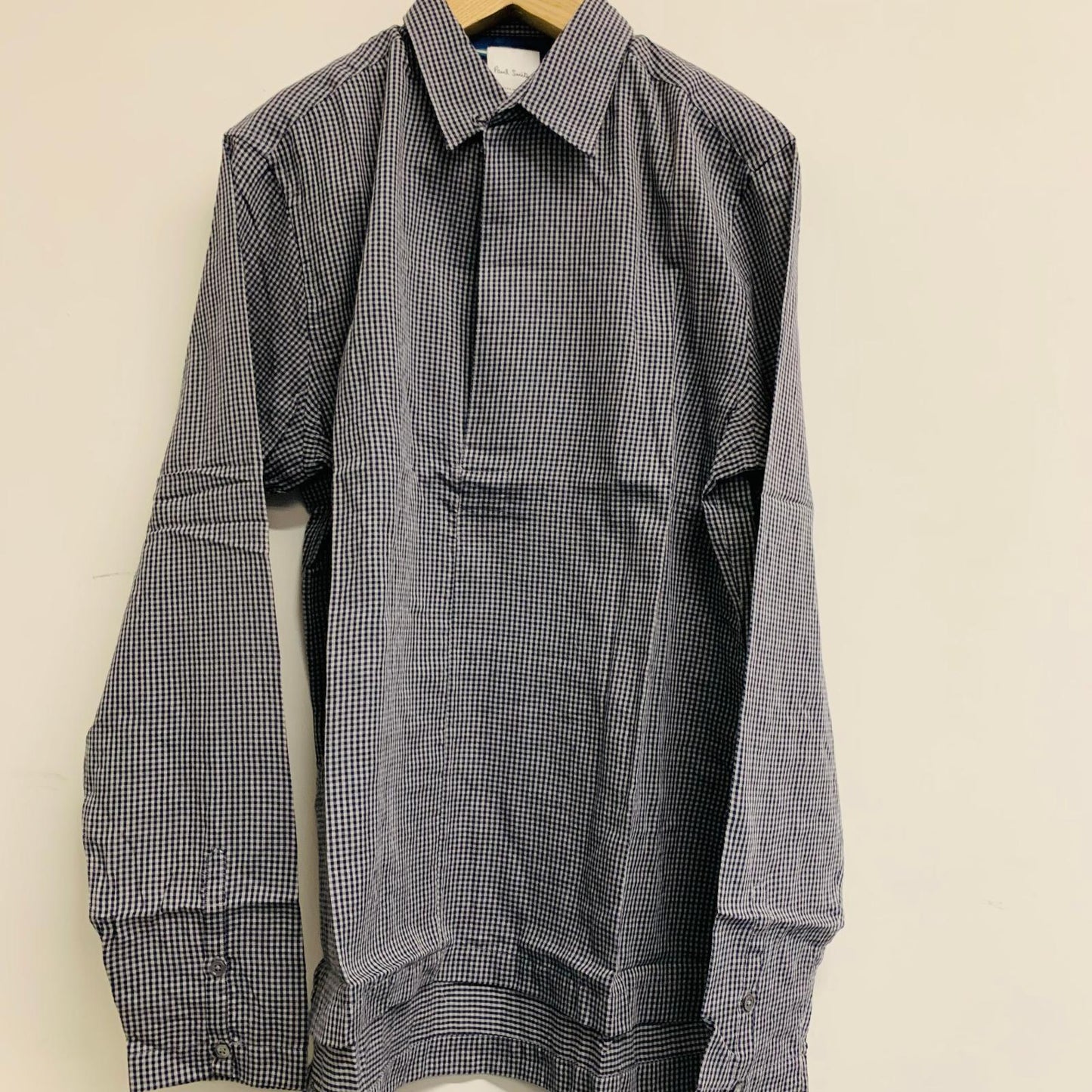 PAUL SMITH Grey Button-Up Casual Shirts Men's Long Sleeve Collared M NEW RRP160