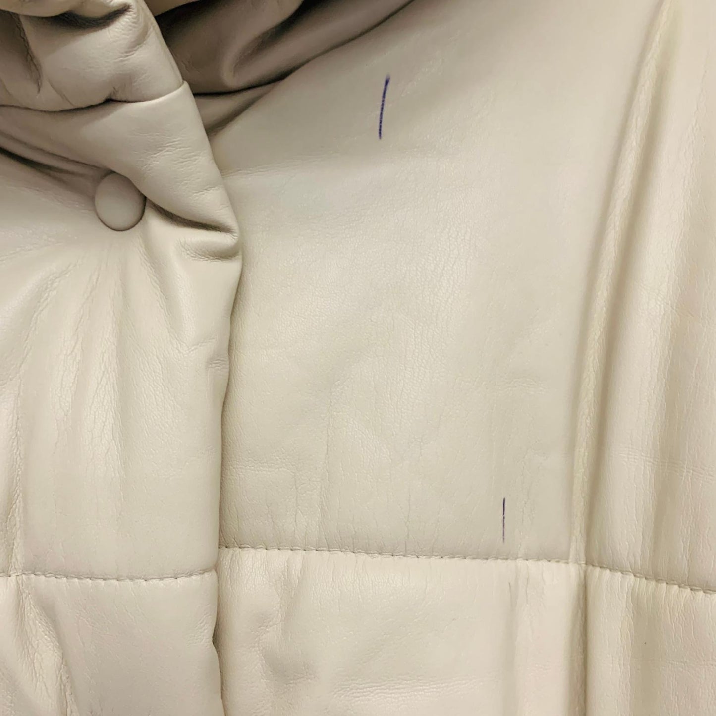 NANUSHKA Beige Ladies Puffer Cropped Long Sleeve Collared Coat UK XS NEW