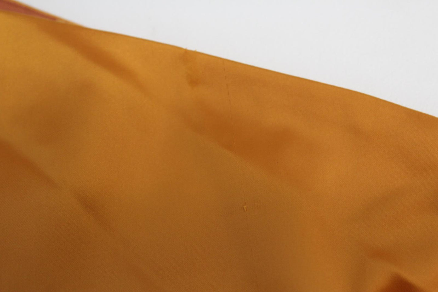 STAUD Ladies Farrah Cumin Orange Satin One Shoulder Side Slit Midi Dress UK8 NEW