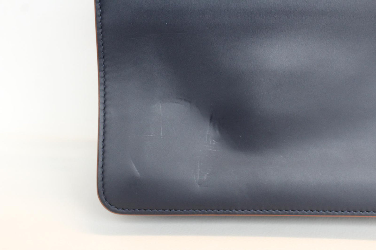 MARNI Ladies Navy Blue Leather Trunk Shoulder Bag One Size 23 x 16 x 6cm NEW