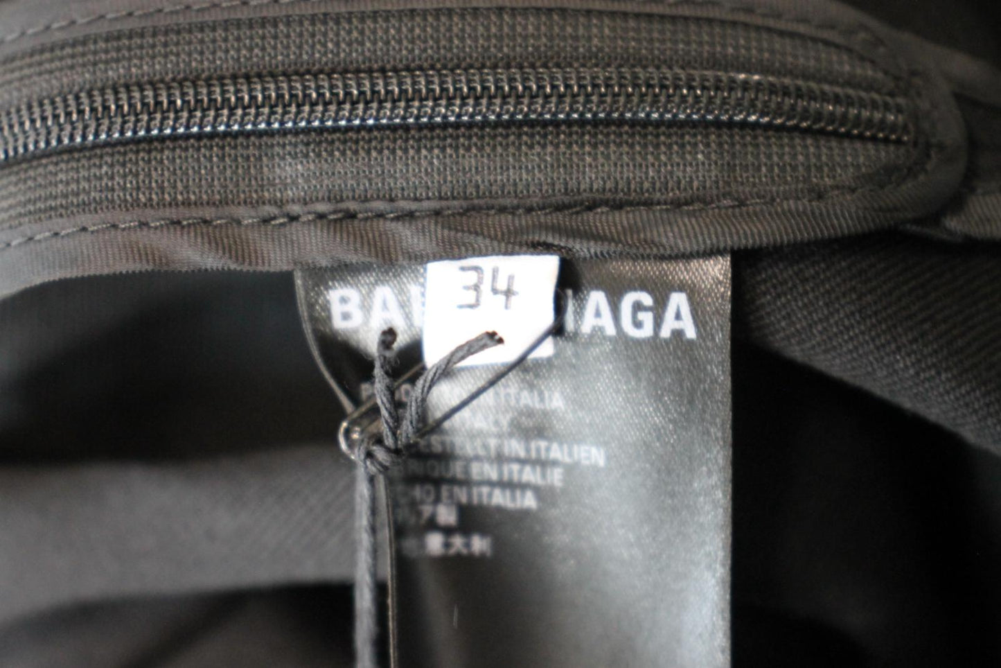 BALENCIAGA Ladies Black Wool High Waist Straight Dress Trousers EU34 UK6 BNWT