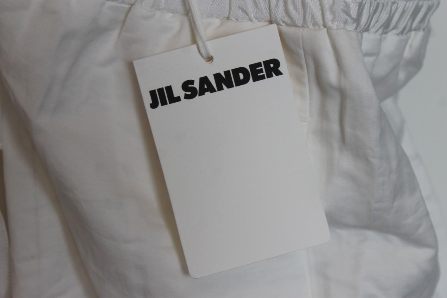 JIL SANDER Ladies White Linen Bermuda Shorts EU38 UK10 BNWT