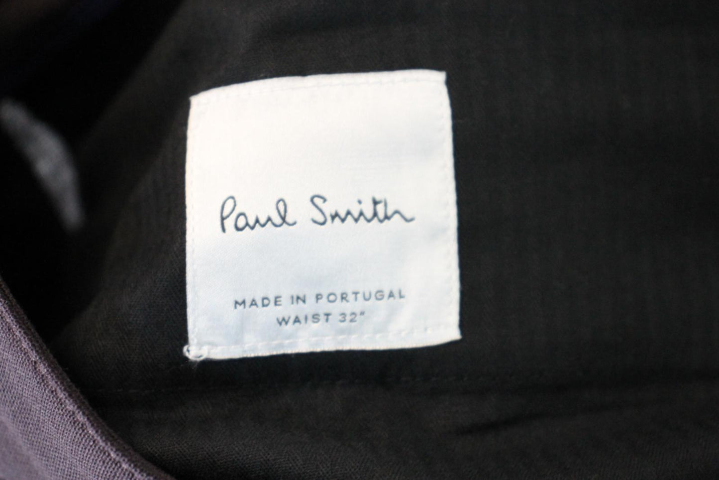 PAUL SMITH Men's Bourdaux w Navy Stripe Wide-Leg Trousers Size 32" BNWT