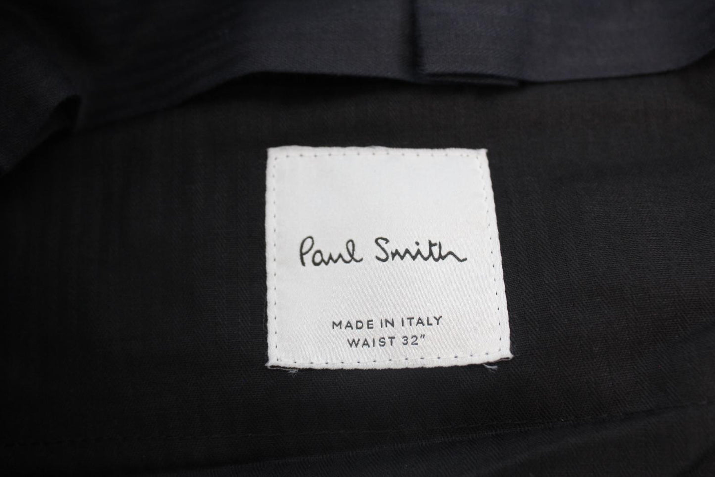 PAUL SMITH Men's Grey Multi Check Zip Fly Pure Wool Trousers 32" W33 L35 NEW