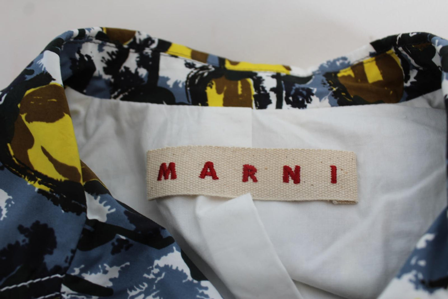 MARNI Ladies Multi-Coloured Printed Pure Cotton Blazer Jacket IT38 UK6 NEW
