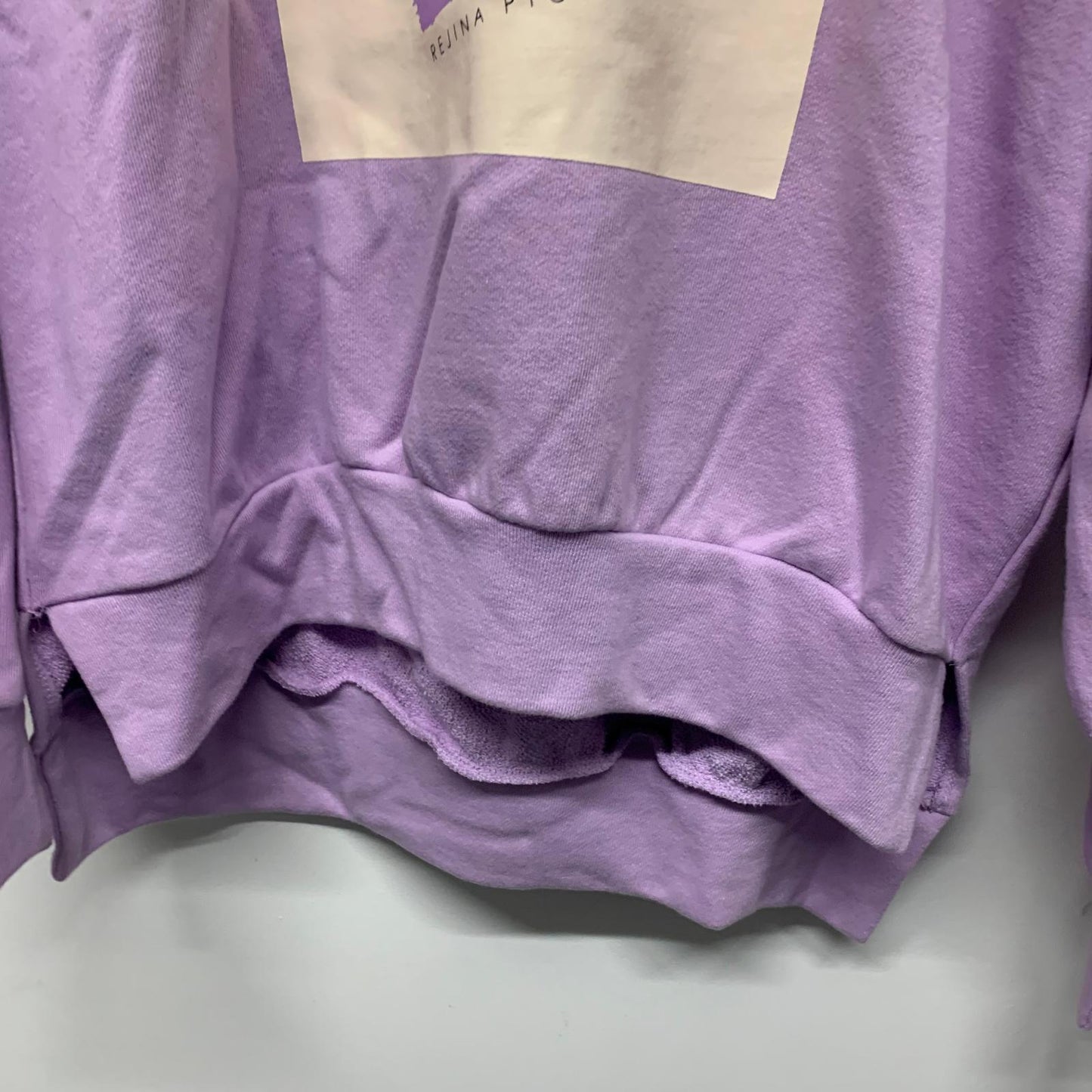 REJINA PYO Purple Ladies Long Sleeve Cowl Neck Pullover Jumper Size UK XS NEW